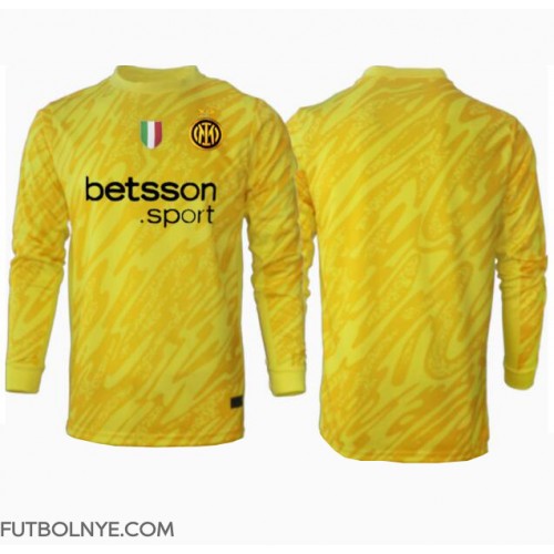 Camiseta Inter Milan Portero Visitante Equipación 2024-25 manga larga